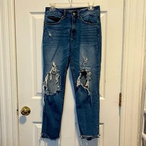 Rewash vintage style high waisted boyfriend jeans